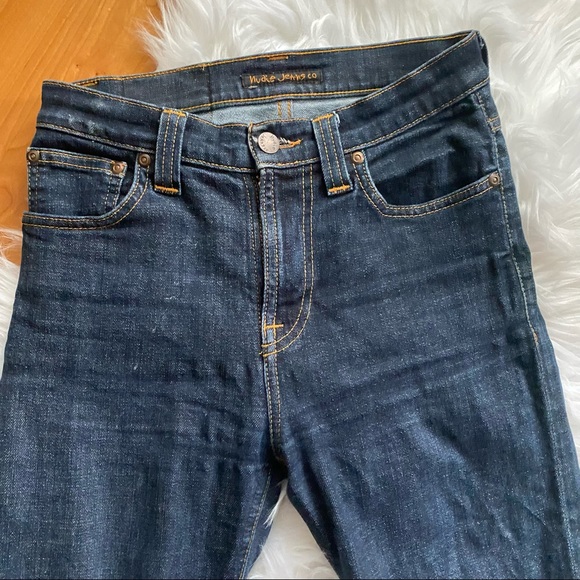 NUDIE JEANS Dark Wash Skinny Jeans - Picture 4 of 12